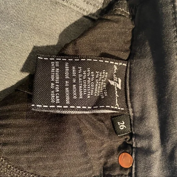 7 For All Mankind The High Waist Ankle Skinny - Picture 4 of 5